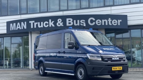 Politiets nye indsatsbiler kommer fra tysk producent