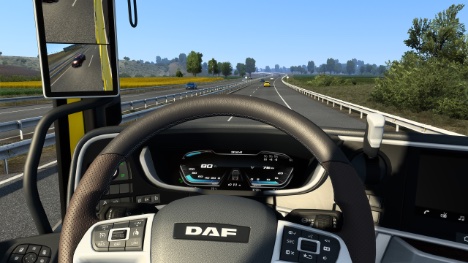 Ny lastbilmodel er kørt ind i truck-simulator