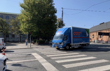 Aarhus har fet en elektrisk fragtbil