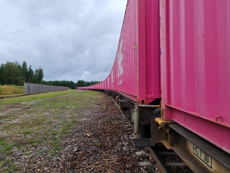Togpendel fragter tr og ger eksporten fra vestsvensk havn