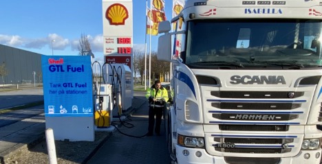 Endnu et truckanlæg får nu GTL - dieselolie produceret af gas