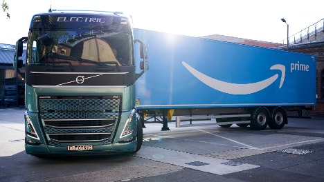 Amerikansk koncern vil køre elektrisk i Tyskland med svenske lastbiler