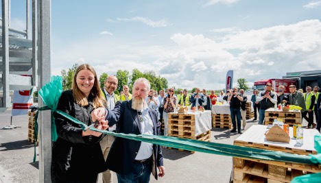 Dansk transportkoncern har taget sit nye logistik-center i Sverige i brug