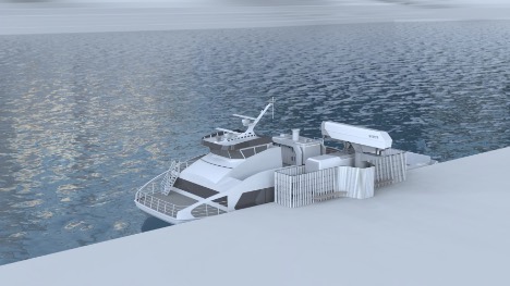 Hurtigbde p Oslofjorden bliver elektriske med batteriskift