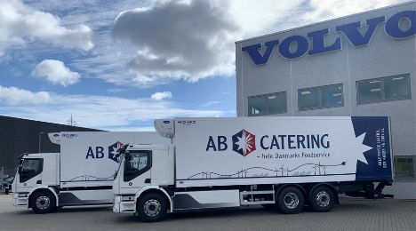 Cateringfirma kører ud med el-lastbiler