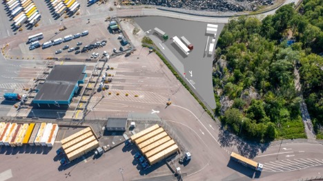 Sveriges største havn skal have en tankstation med brint