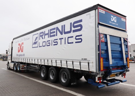 Logistik-firma får fem tre-akslede gardintrailere