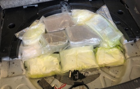 Toldstyrelsen fandt 14 kg narko i Hirtshals