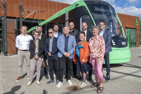 Hovedstadens første letbanetog er klar