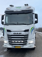 Nr chauffren bestemmer, daffer transporten videre med samme logo