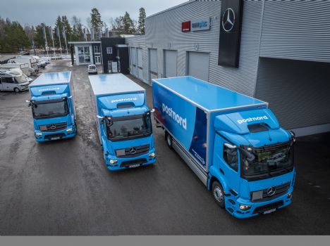 PostNord får seks nye batteri-elektriske lastbiler - i Sverige