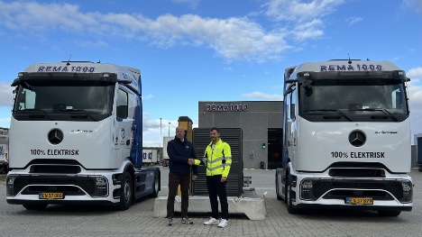 Dagligvarer kommer med elektriske stjernebiler