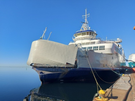 Færgerute over Øresund sætter tredie elektriske færge i drift