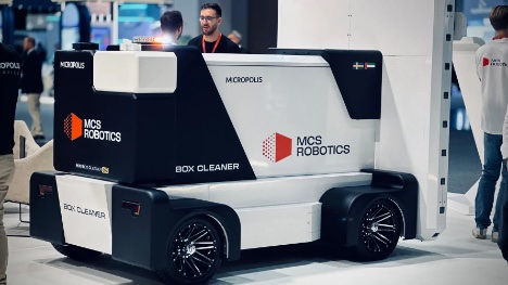 Øresundshavn tester rengøringsrobot til containere