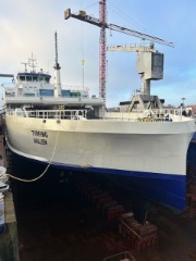 Ny el-færge får længere ophold på værft i Svendborg