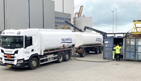 Shipping-koncern skifter 600.000 liter fossil diesel ud med biodiesel