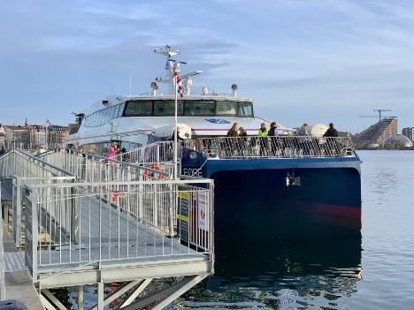 Hurtigfærge mellem Aarhus og Samsø ligger stille de næste uger