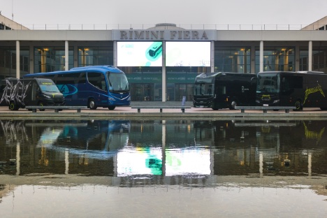 Busmesse i Italien har over 100 udstillere
