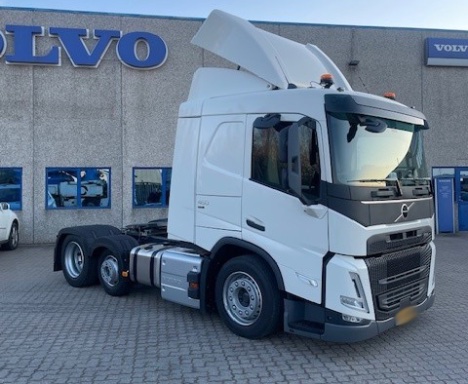 Landbrugsvirksomhed har f�et ny tr�kker til sine grisetransporter