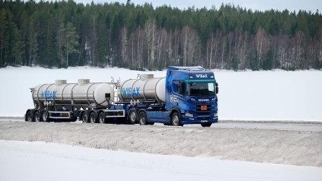 Transportvirksomhed i det nordlige Sverige har k�bt 105 batteri-elektriske lastbiler
