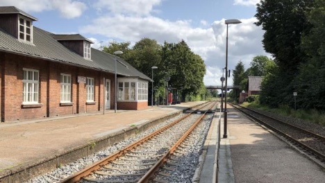 Station fra 1871 f�r nye spor og perroner 