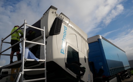 Solceller på taget betyder mindre CO2-udledning fra diesellastbiler